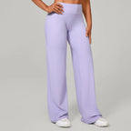 Damen gerade Yoga-Leggings weicher, dehnbarer Stoff Damen-Yogahosen GYM Schweißableitende Eigenschaften Lauf-Sport-Hosen