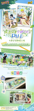 KAYOU Original Naruto-Kartenbox Anime-Figurenkarten-Boosterpack Sasuke-Sammelkarten-Spielzeug Weihnachtsgeburtstagsgeschenk für Kinder