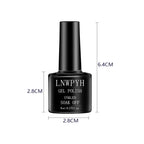 Gel-Nagellack-Kit, professionelles Nagelgel-Kit mit Nageltrockner, Soak-Off-Nagellack-Kit, Unterlack, Überlack, Maniküre-Werkzeug-Set