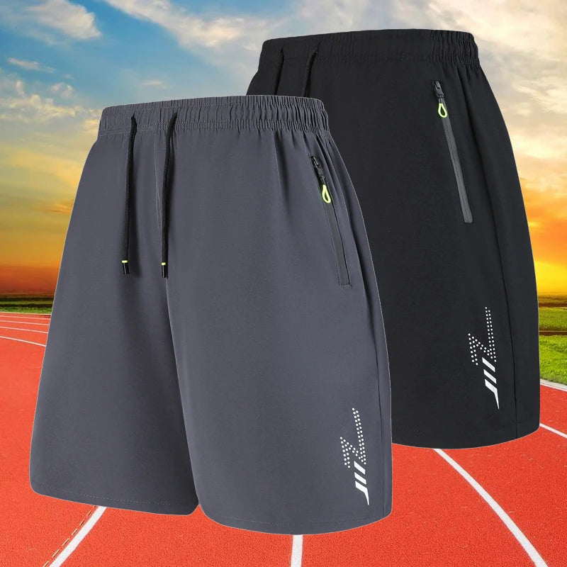 Gym Shorts Herren Sommer Schnelltrocknende Trainingsshorts Fitness Kordelzug Leichte Kurze Jogginghose Männer Workout Bottoms Laufsportbekleidung Hauptbild