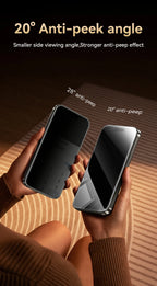 Joyroom 1/2 Stk. 20° Anti-Spionage-Glas für iPhone 16 15 Pro Max Glas für iPhone 16 15 14 13 12 11 Pro Max Blickschutzfolie