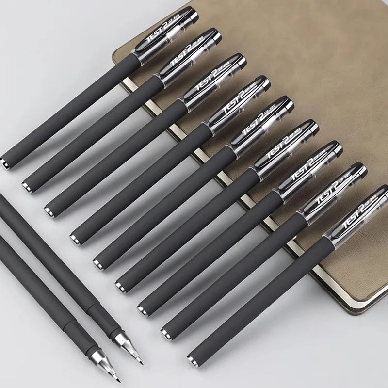 Gelstifte Set 0,5 mm Schwarz Blau Rot Nachfüllung Gelstift Rundspitze Schul- & Bürobedarf Schreibwaren Kawaii Zubehör Schreibwaren