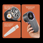 Fusselentferner für Kleidung, USB-elektrisch, wiederaufladbar, tragbarer Haarbällchen-Trimmer, Pullover-Rasierer, Fusselentfernungsgerät