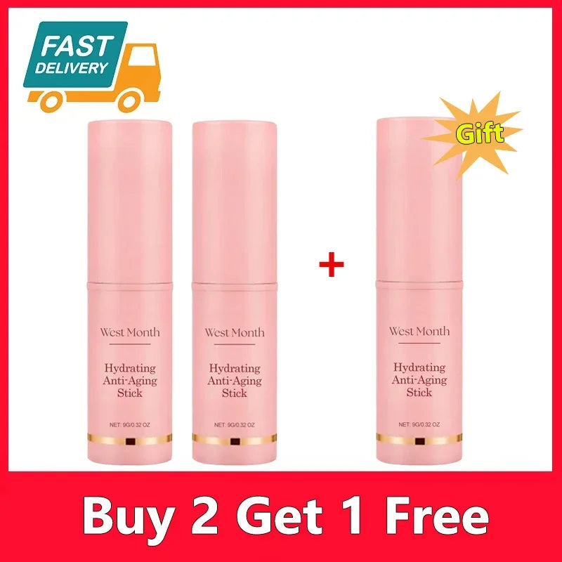 Kollagen Anti-Falten Multi Bounce Balsam Stift Sofortige Anti-Aging Straffung Anhebung Aufhellung Mattierende Gesichtshaut Feuchtigkeitspflege Kosmetik