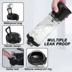 Neuer tragbarer Mixer 600ML Elektrischer Entsafter Fruchtmixer 4000mAh USB wiederaufladbarer Smoothie Mini Mixer Persönlicher Entsafter farbenfroh