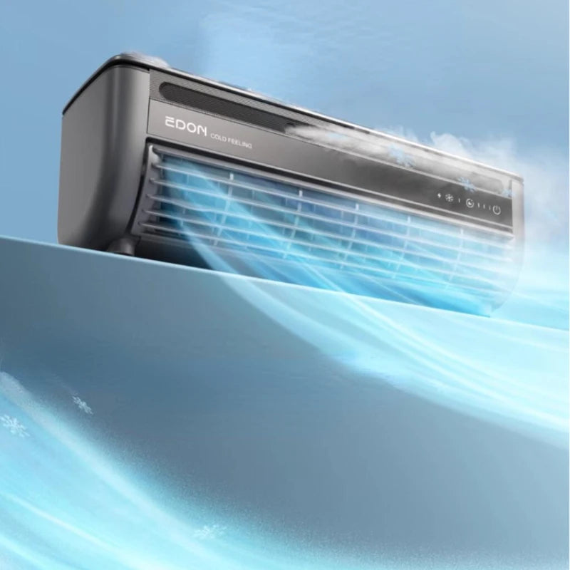 Küchen-Klimaanlage, neuer wandmontierter Kühlventilator, starker Wind, Ladeventilator, Heim-Fernbedienung Hauptbild