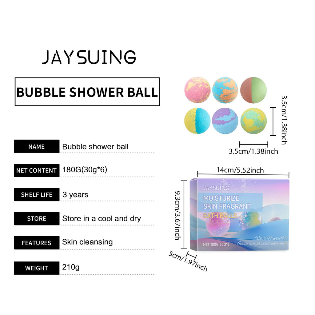 Badebombe Lang anhaltender Duft Aromatherapie Blumiger Duft Peeling Feuchtigkeit Körperwaschmittel Reinigende Spa-Salzball Brausekugeln Dusche