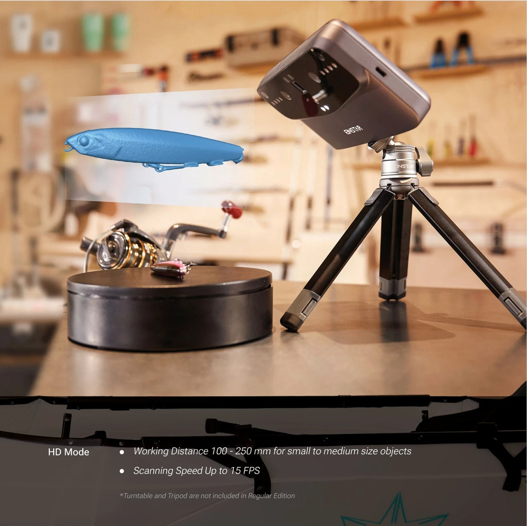 (Send Free 500 6-10nm Markers）Shining Einstar Vega 3D Scanner High-Precision 3D Fast ersatile Outdoor-Ready 3D Scanner