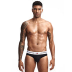 3 Stk. 【LORIEN CREST】 Herren Pure Baumwolle Tiefsitzende Elastische Sexy Lockere Atmungsaktive Jugend Panty-Bund Unterwäsche Sommer Baumwollslips