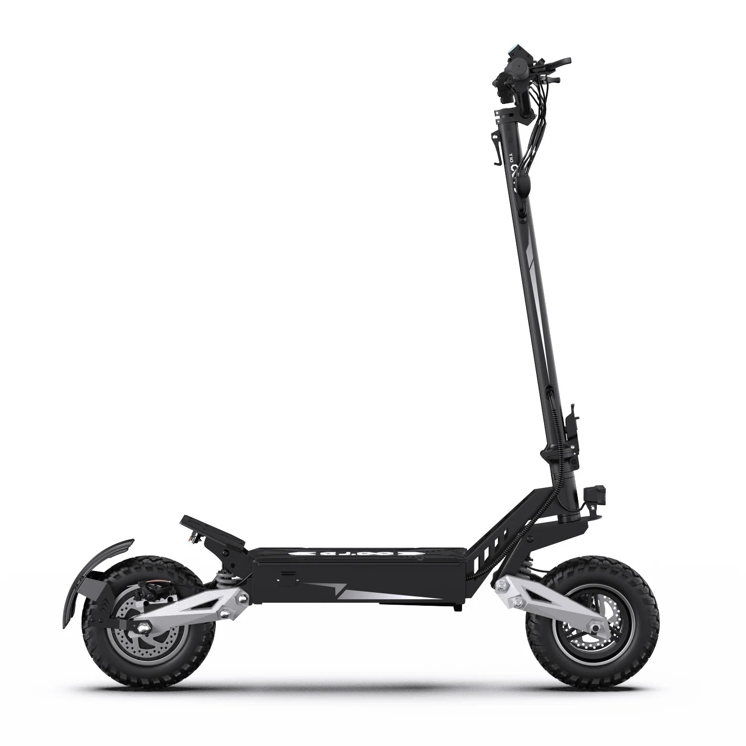 T10 Tragbarer E-Scooter 900W Spitzenleistung 48V 13.5/18 Ah Akku Elektroroller für Erwachsene 11 Zoll Offroad-Reifen Elektroroller