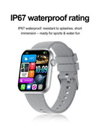 2025 Neue Sport Smartwatch Herren Full Touchscreen Herzfrequenz Bluetooth Anruf 1,9 Zoll KI-Sprache IP68 Wasserdichte Smartwatch Damen