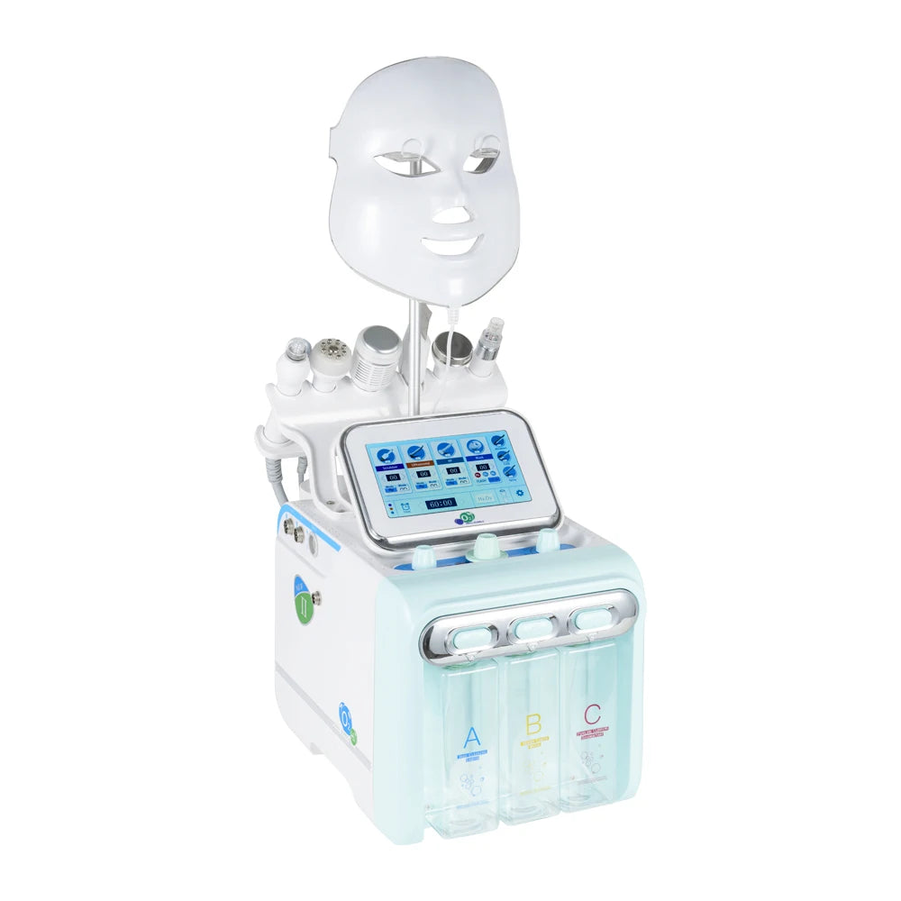 7-in-1 Dermabrasions-Peeling-Spa-Gesichtsmaschine Hautverjüngung Hydro-Dermabrasion Hydro-Aqua-Gesichtstiefenreinigung Hautpflegegerät