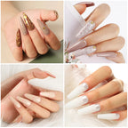 Nagelgellack-Kit mit LED-Nagellampe Semi-Permanent 27 Farben Soak Off Base & Top Coat Nagellack Maniküre-Set für Nagelstudio-Kit