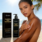 Bräunungsgel Instant Bronzer Selbstbräunungs-Mousse Feuchtigkeitsspendender natürlicher Glow Sonnengeküsste, aufbaubare Farbe Pflegend Feuchtigkeitsspendend 250ml