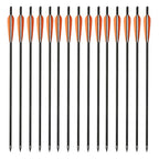 Carbon-Armbrustpfeil mit ersetzter Pfeilspitze, Bogenschießbolzen, Schießzubehör, Jagd, ID8.8, AD7.6, 20"