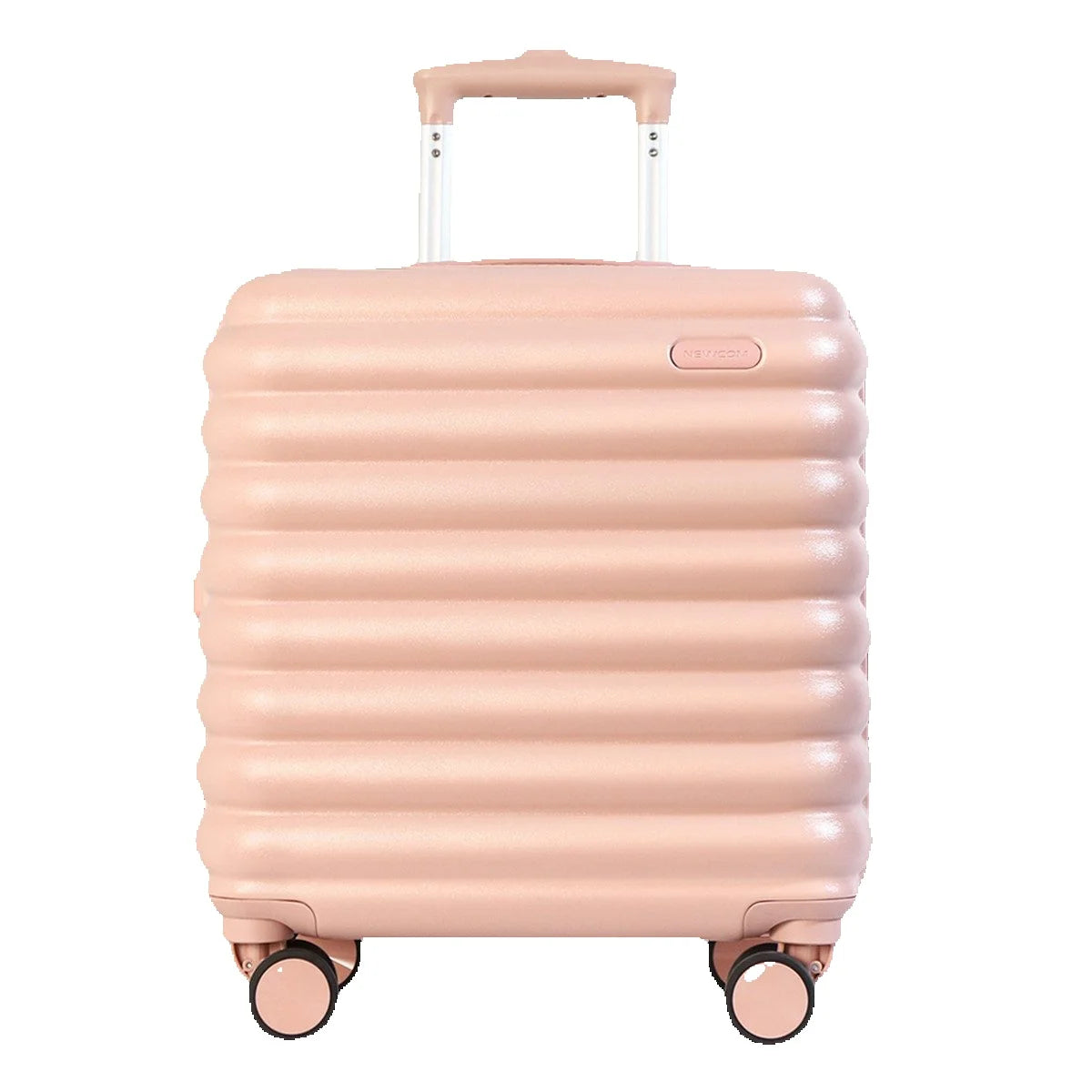 SUPER SOLU Koffer (18 Zoll Handgepäck/22 Zoll Aufgabegepäck, separat wählbar), PC+ABS leichter Trolley mit antibakteriellem Nanosilber-Griff, TSA-Schloss, Organizer-Innenfächer, tragbarer Ventilator – Versand aus Deutschland