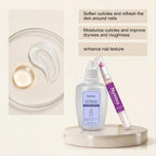 1/2er-Set Nagelhäutchenpflege-Kit, Nagelhaut-Erweichungsöl, Nagelhautentferner für Gel, überwachsene Nagelhaut erweichen, Peeling für Nägel