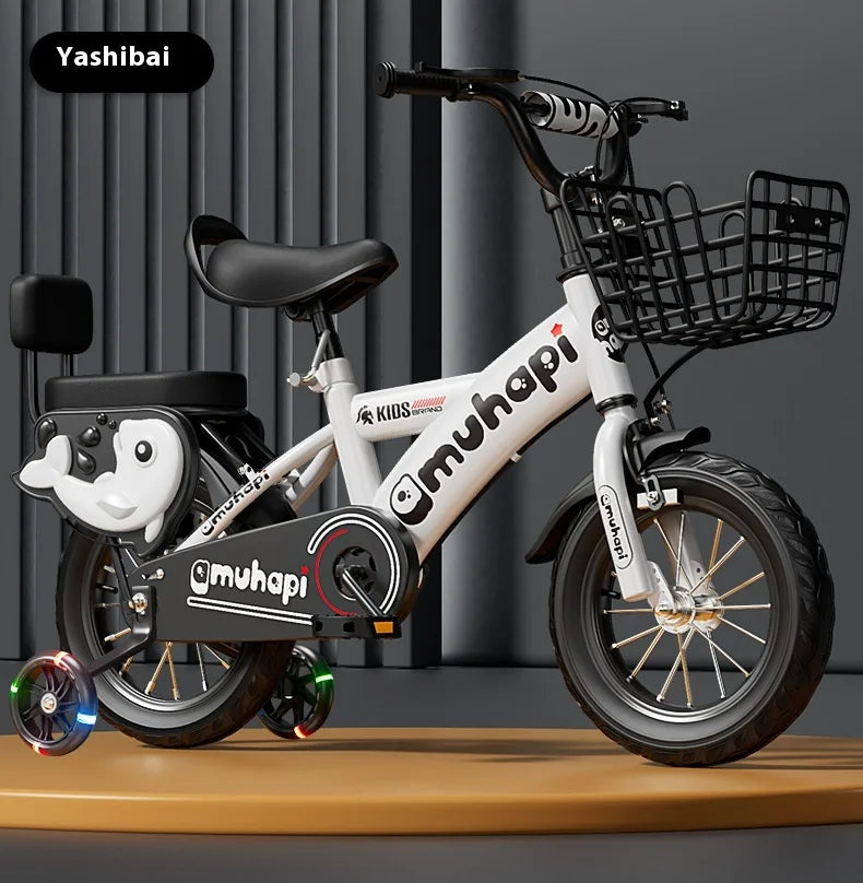 Fahrrad 2-8 Jahre 12-20 Zoll Tretfahrrad Stützrad Fahrrad
