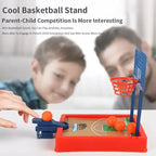 Basketballspiel. Mini-Tischplatte, tragbar für Reisen oder Büro. Spielset für drinnen und draußen. Lustiges Sport-Neuheitenspielzeug oder Geschenk