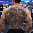 Magic Juice Tinte Wasserdichte Tattoo Aufkleber Große Größe Kräutersaft Temporäre Tattoos Männer Body Art Drache Tiger