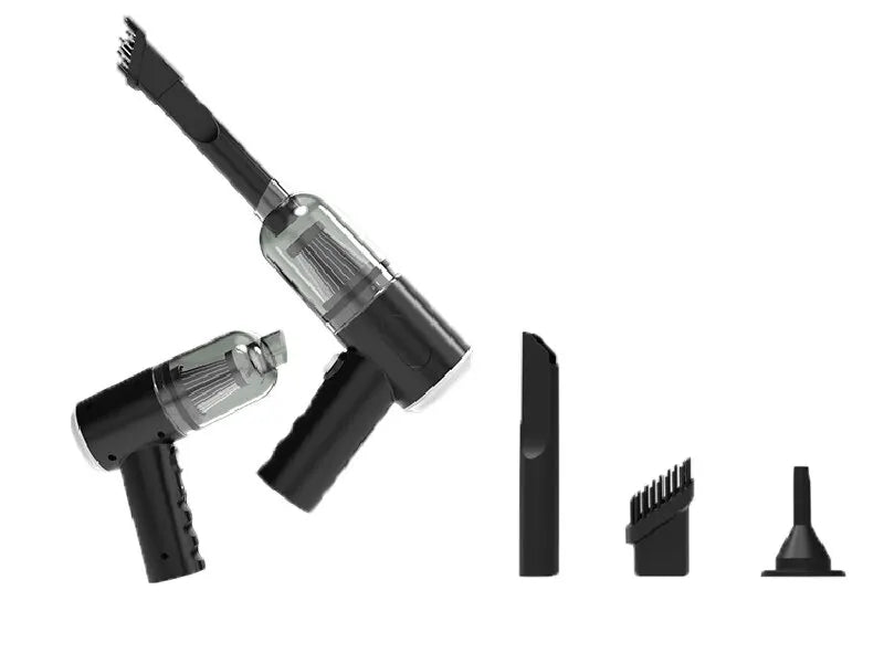 9000Pa kabelloser Auto-Staubsauger USB-Ladevorgang 1200mAh tragbares Reinigungsgerät Mini Nass- und Trockensauger Haushalt