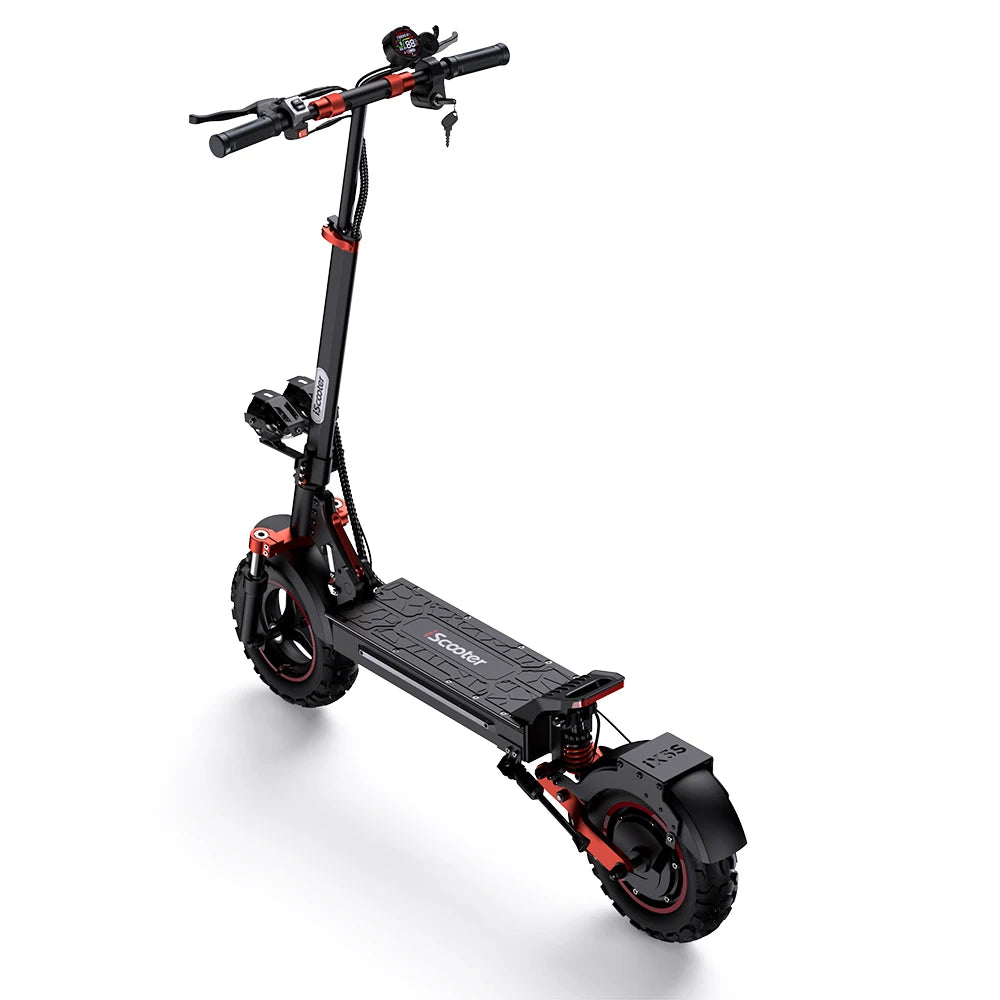 iScooter iX5S E-Scooter 48V15Ah Akku 1000W Motor EABS Bremssystem Elektroroller 11" Offroad-Reifen City E-Scooter für Erwachsene