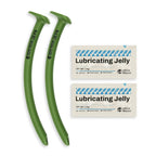 RHINO RESCUE Nasopharyngeal-Tubus, NPA Nasaler Tubus 28 FR. mit Gleitmittel (2er-Pack)