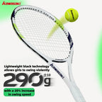 Kawasaki Light Tennisschläger Set Carbon-Composite Schlägerset KD1&PD1 Anfänger Professionelles Schläger Set für Damen und Herren Training