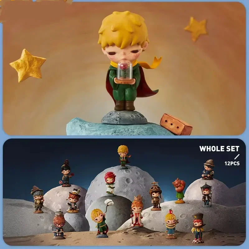 POP MART Hirono x Le Petit Prince Serie Blind Box Spielzeug Mystery Box Mistery Caixa Actionfigur Überraschung Süßes Modell Geburtstagsgeschenk