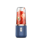 Tragbarer Hochgeschwindigkeits-Entsafterbecher, USB-wiederaufladbarer Mixer mit 6-Klingen-Kopf für frische Säfte, Smoothies & Reisen