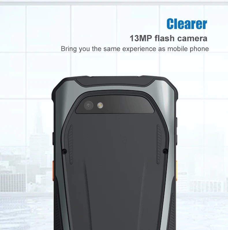 Handheld 125kHz-134,2kHz RFID Tierohrmarkenleser Android PDAs Scanner für Rinder-/Ziegenmilchviehbetriebe und Viehbestandsdatenmanagement