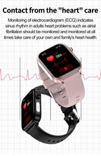 2025 Neue KI-Diagnose Blutfette Harnsäure Körperzusammensetzung Test Smartwatch für Herren EKG+PPG Bluetooth Anruf Gesundheits-Smartwatch