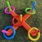 Wurfringspielzeug, interaktive Ringwurfspiele für drinnen und draußen zur frühkindlichen Bildung, lustige Stapelringspiele