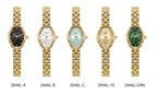 BERNY Gold Watch for Women Ladies Wristwatch Gold Quartz Jewelry Bracelet Set Minimalist Watch Multicolor Small Ladies Watches