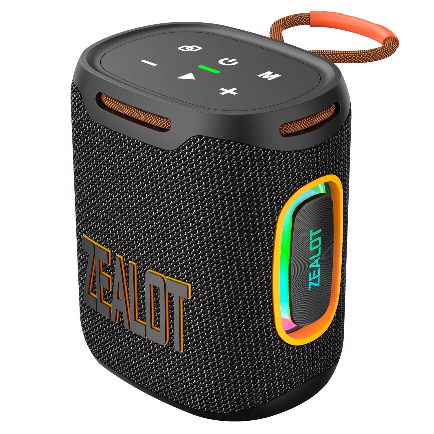 S122 25W Kabelloser Bluetooth-Lautsprecher Outdoor Tragbarer Mini Wasserdichter Lautsprecher mit Licht 6000mAh Akku Bass Boost für Outdoor
