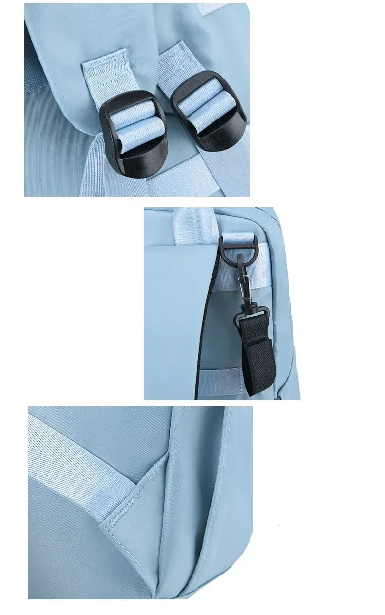 5-teiliges Set große Wickeltasche für Mütter, Reisetasche, Kinderwagen-Organizer, Babywindeltasche, Mummy Maternity Wickeltasche für Neugeborenen-Zubehör