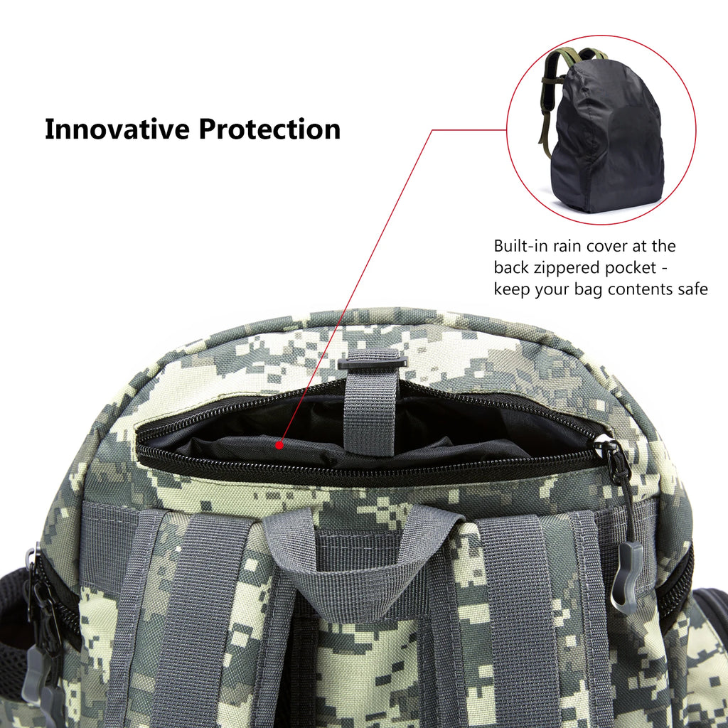 Bassdash Angeltasche Köderrucksack Leicht Taktisch Köderbox Multifunktional