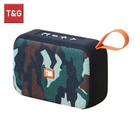Lautsprecher TG506 Tragbare Mini Wireless Soundbar Bluetooth 5.0 Outdoor Indoor HIFI-Lautsprecher Unterstützung TF-Karte FM-Radio Wasserdicht