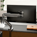 Single Monitor Mount Stand Up to 32 Inch 19.8lbs Universal VESA Desk Bracket Height Adjustable Computer Screen Holder