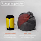 AEGISMAX Wind Hard Dusk Upgrade 7D Nylon DWR 800FP Ultra Dry Daune Pro Ultraleichter Schlafsack für Camping und Wandern für Damen und Herren