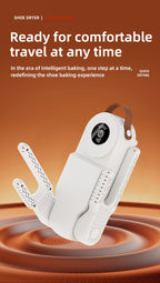 New 150W High Power Foldable Electric Shoe Dryer with Intelligent Timer Fast Drying Socks Glove Boot Heater Household Shoe Dryer