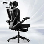 UVR Hochwertiger Bürostuhl, bequem, verstellbar, Chefsessel mit Netzrückenlehne, ergonomisches Design, Möbel, Gaming-Computerstuhl