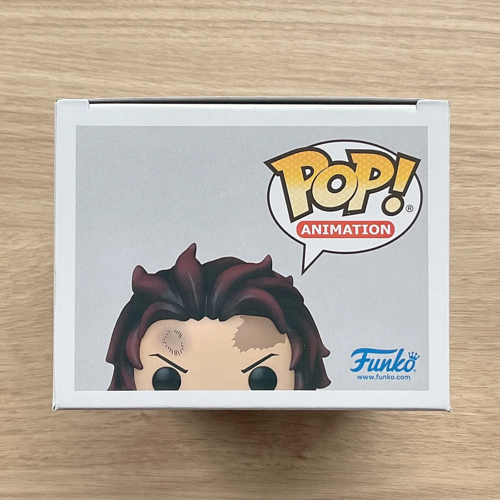 Funko POP Original Echtes Demon Slayer Anime Figur Tanjiro Kamado 1403 Actionfigur Spielzeug für Jungen Mädchen Geschenkmodell