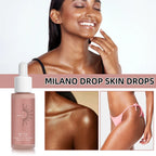 30ml Self -Tanning Drops Body Self Tanner Sunless Tanning Lotion Skin Care to Keep Skin Hydrated for Natural-Looking Tanner