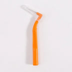 100x L-förmige Interdentalbürste mit Draht für Zahnspangen, Interdentalbürste, kieferorthopädische Zahnbürste, weiche Borsten, Mundpflege
