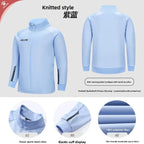 Kelme Children's Sports Jacket Autumn And Winter Knitted Jacket Outdoor Windproof Running Training Suit