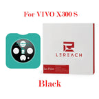 Lereach für VIVO X300 Ultra X300S Selbstpositionierender Rahmen Gehärtetes Glas Kameraobjektivschutz Anti-Kratz-Folie