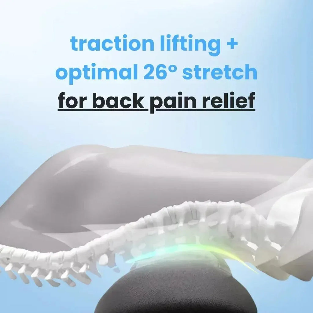 NEUES 3-in-1 Rückenmassagegerät mit Entspannungsliege Shiatsu Tiefengewebe Tragbares Schulter-Lendenwirbel-Schmerzmittel Taillenmassagegerät