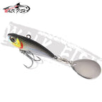 WALK FISH 7g 11g 15g 21g Spinnerbait Metall VIB Angelköder rotierender Schwanz Vibration Pailletten Japan Wobbler Trollingköder Pesca