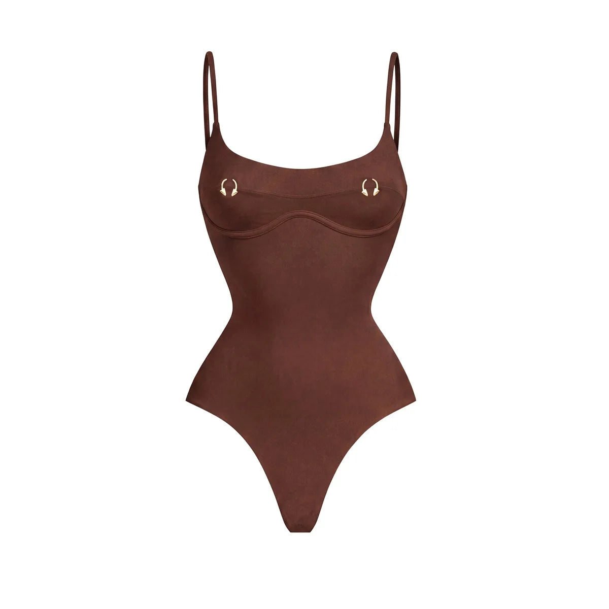 2026 2tlg. sexy Damen-Badeanzug, einteilig, weibliche Bademode, unifarben, Biquini, hoch geschnitten, Monokini, Push-Up-Badeanzüge, Strandmode